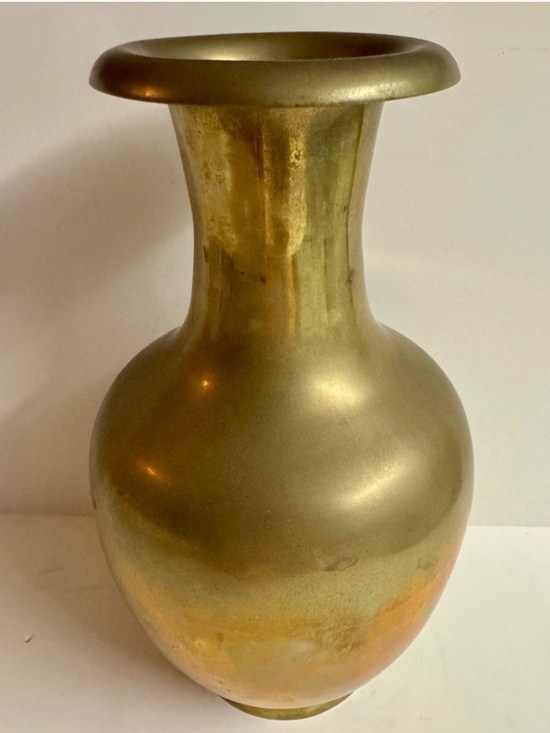 Vintage RIH Brass Other - Vintage Large Heavy Solid Brass Vase - Elegant Home Accent.Old World Heritage